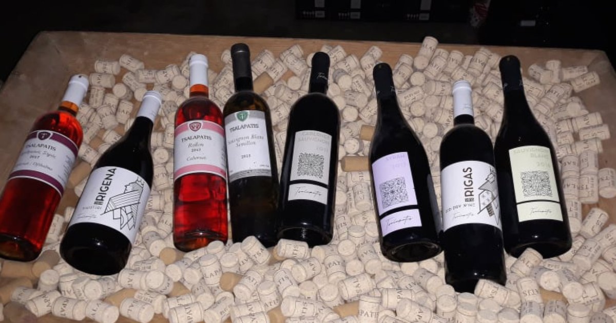 My wine-tastings 2020- Tsalapatis winery