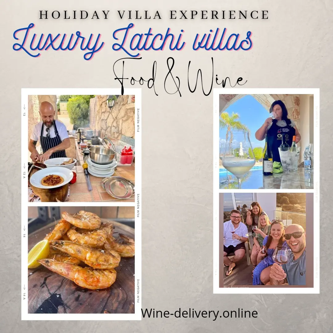 Wine and Dine at your villa